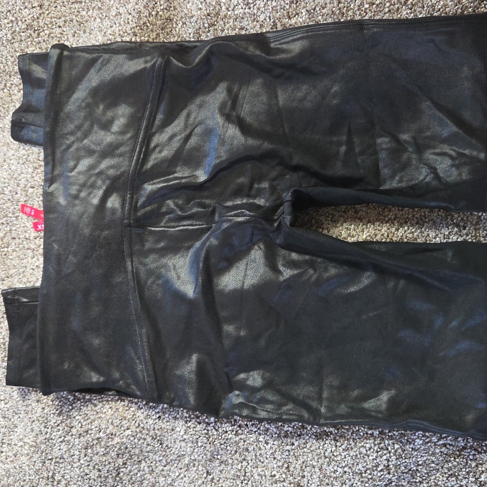 Spanx Leggings Womens Size Large Black - Picture 4 of 4